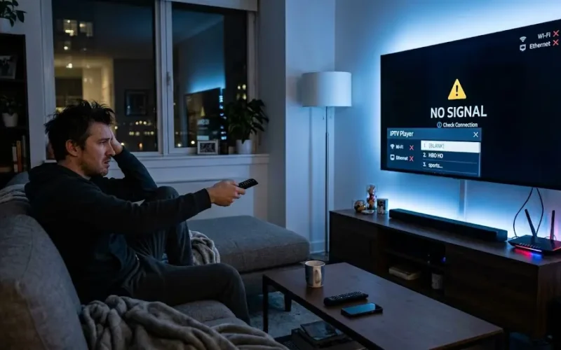 IPTV qui saute