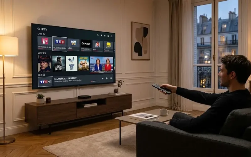installer IPTV Android TV