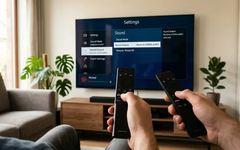 IPTV sans son Samsung
