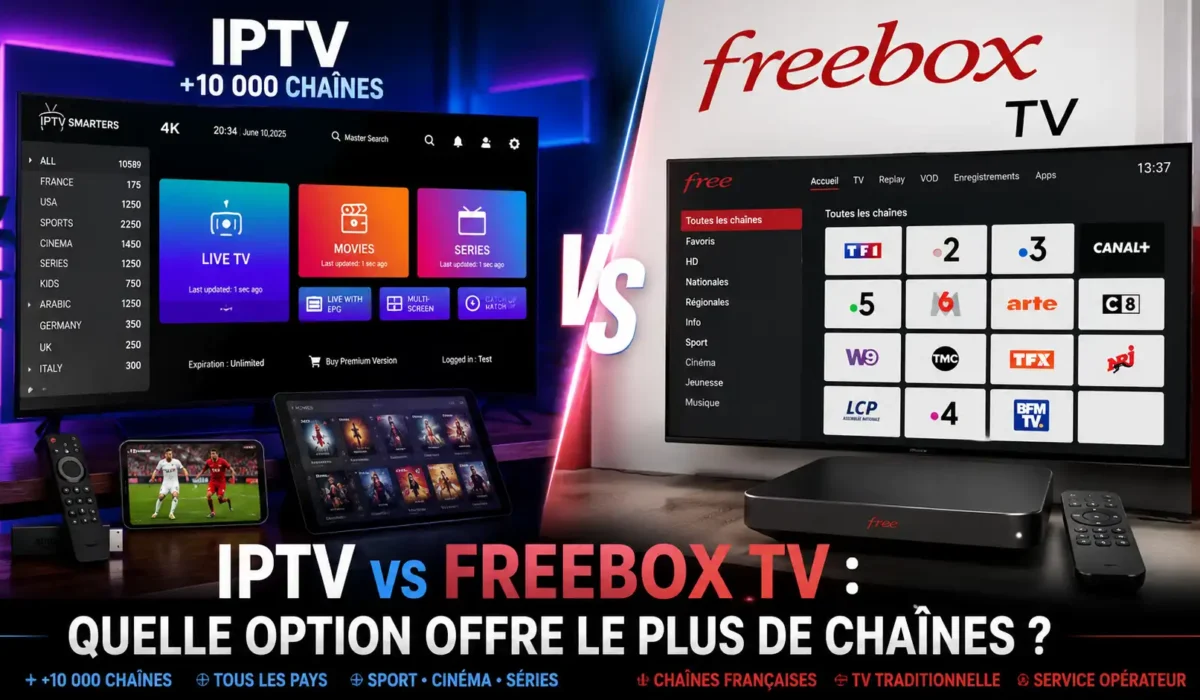 IPTV vs Freebox TV