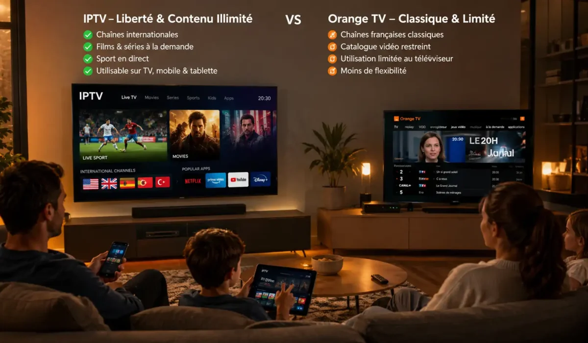 IPTV vs Orange TV